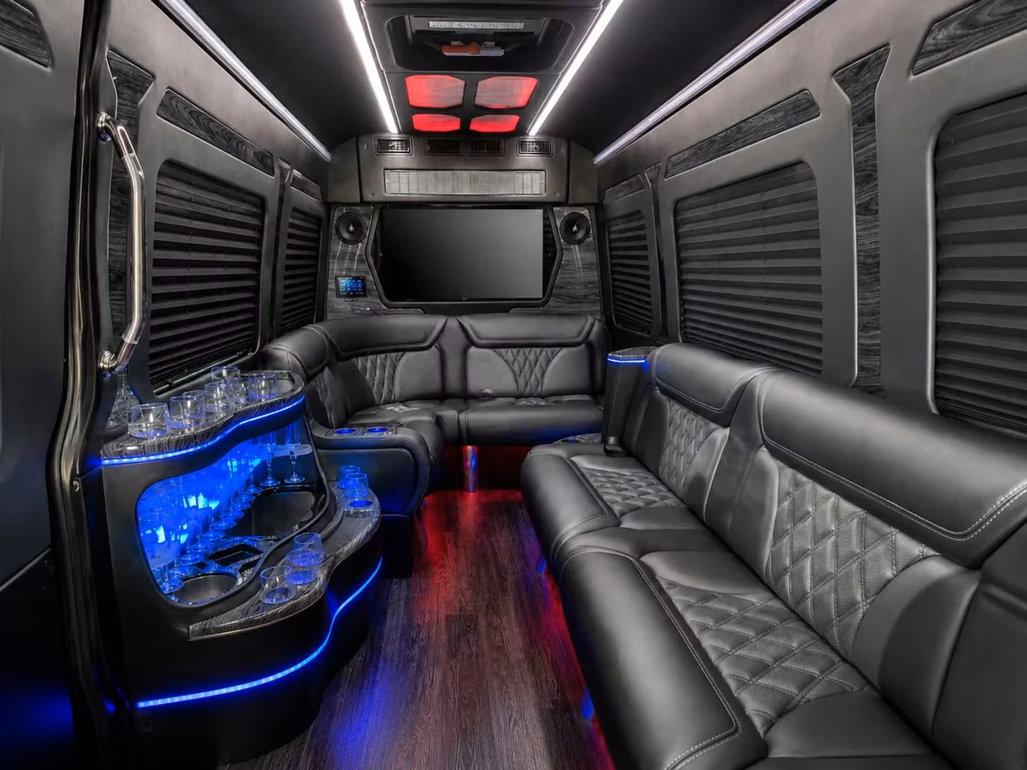sprinter limousine inside