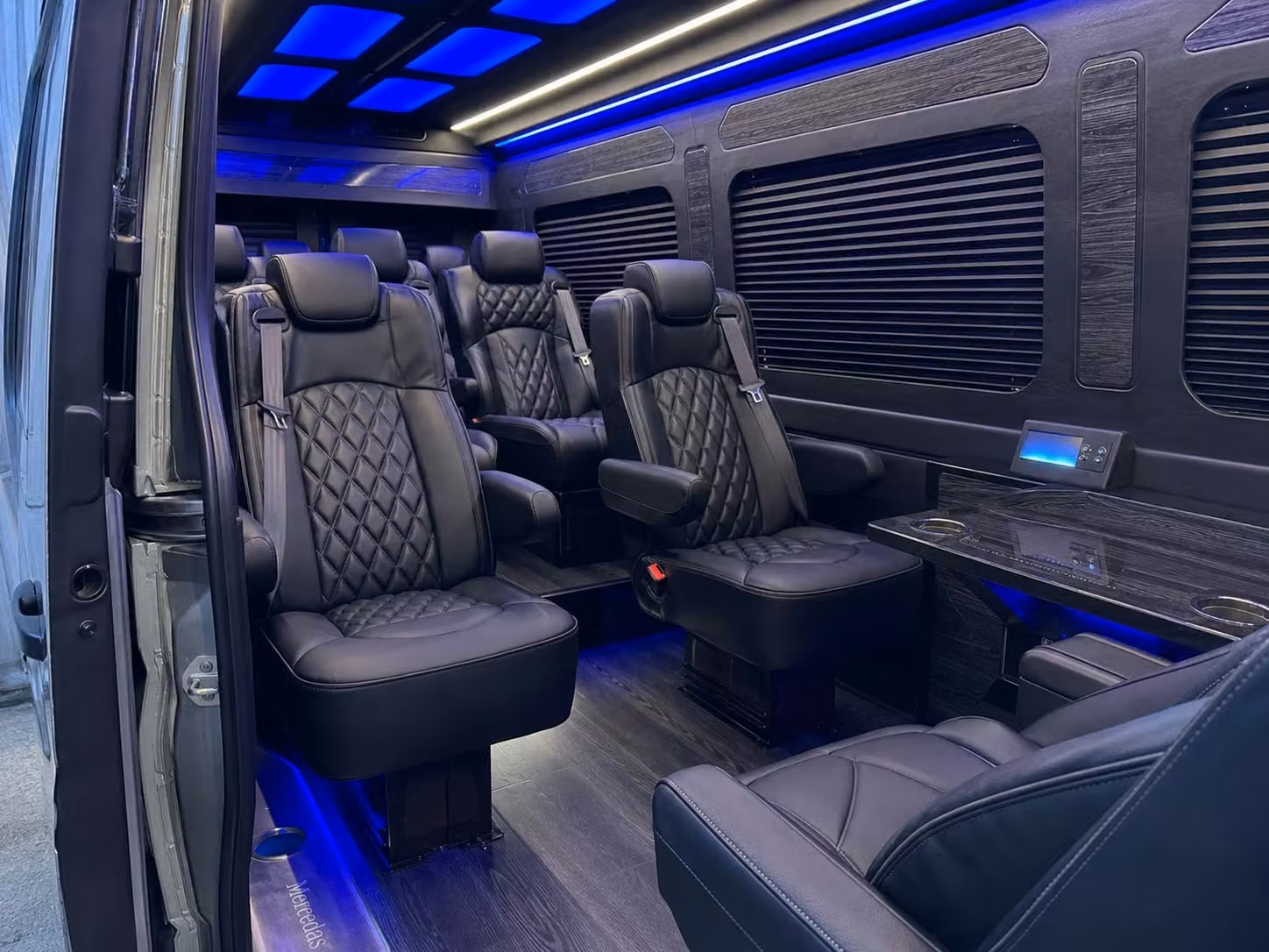 sprinter van transportation for groups and events across tacoma